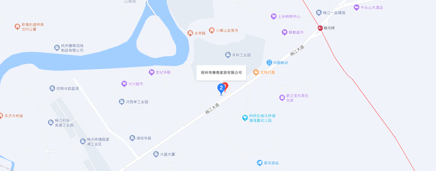地图-绍兴布徕美家居有限公司